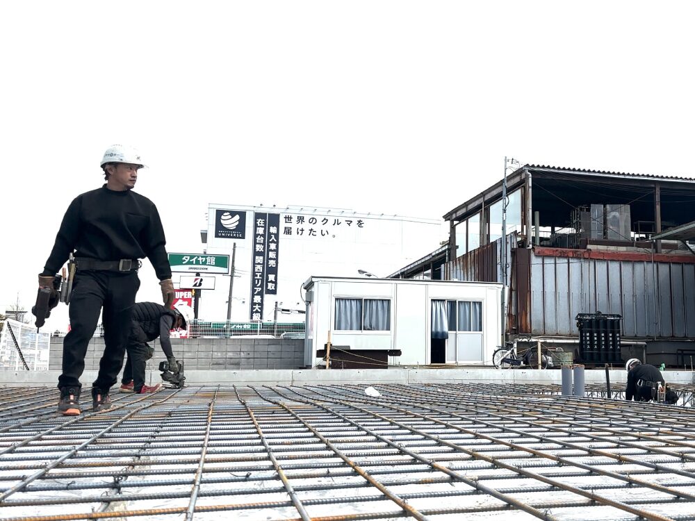 大阪府堺市美原区の鉄筋工事業者『中村鉄建』コンセプト：常に確実な工事を提供する親しみやすい街の鉄筋工事業者