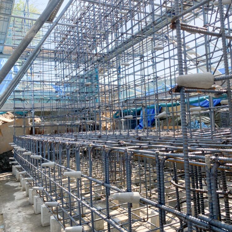 大阪府堺市美原区の鉄筋工事業者『中村鉄建』：施工ギャラリー⑧